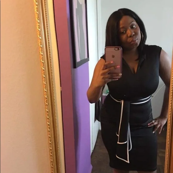 New York & Company Black Dress - Picture 2 of 4